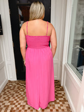 Load image into Gallery viewer, The Pom Pom Smocked Dress