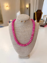Load image into Gallery viewer, Rondelle Stone Necklace Set