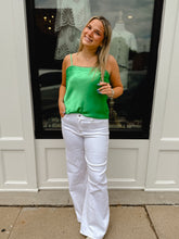 Load image into Gallery viewer, The Satin Scalloped Tank