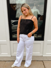 Load image into Gallery viewer, The Satin Scalloped Tank