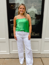 Load image into Gallery viewer, The Satin Scalloped Tank