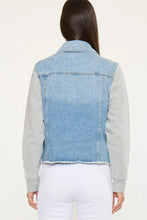 Load image into Gallery viewer, The Karina Denim Hoodie Jacket