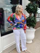 Load image into Gallery viewer, The Stained Glass Wrap Top
