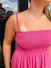 Load image into Gallery viewer, The Pom Pom Smocked Dress
