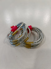 Load image into Gallery viewer, BuDhaGirl All Weather Bangles - Serenity Prayer (set of 6)
