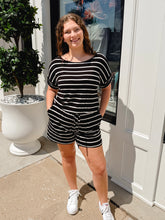 Load image into Gallery viewer, The Everyday Striped Romper
