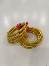 Load image into Gallery viewer, BuDhaGirl All Weather Bangles - Serenity Prayer (set of 6)
