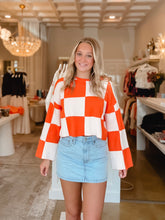 Load image into Gallery viewer, The Checkmate Sweater
