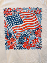 Load image into Gallery viewer, Star Spangled Florals Graphic Tee
