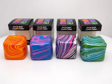 Load image into Gallery viewer, Marble Swirl Squish Cube
