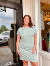 Load image into Gallery viewer, The Sage Ribbed Dress
