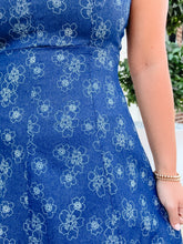 Load image into Gallery viewer, The Petal Denim Dress
