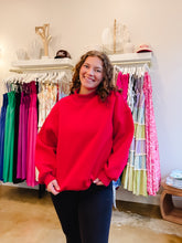 Load image into Gallery viewer, The Ruby Red Pullover
