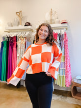 Load image into Gallery viewer, The Checkmate Sweater
