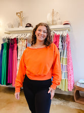 Load image into Gallery viewer, The Alina Off Shoulder Pullover
