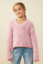 Load image into Gallery viewer, The Winter Cranberry Sweater - Girls
