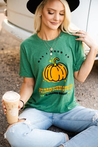 Pumpkin Spice + Jesus Christ Graphic Tee