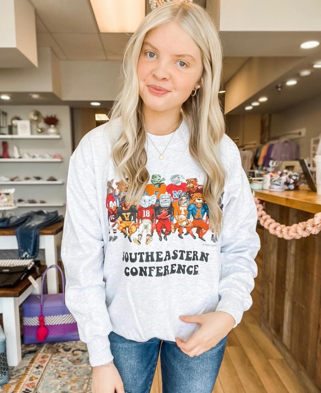 SEC Family Retro Sweatshirt