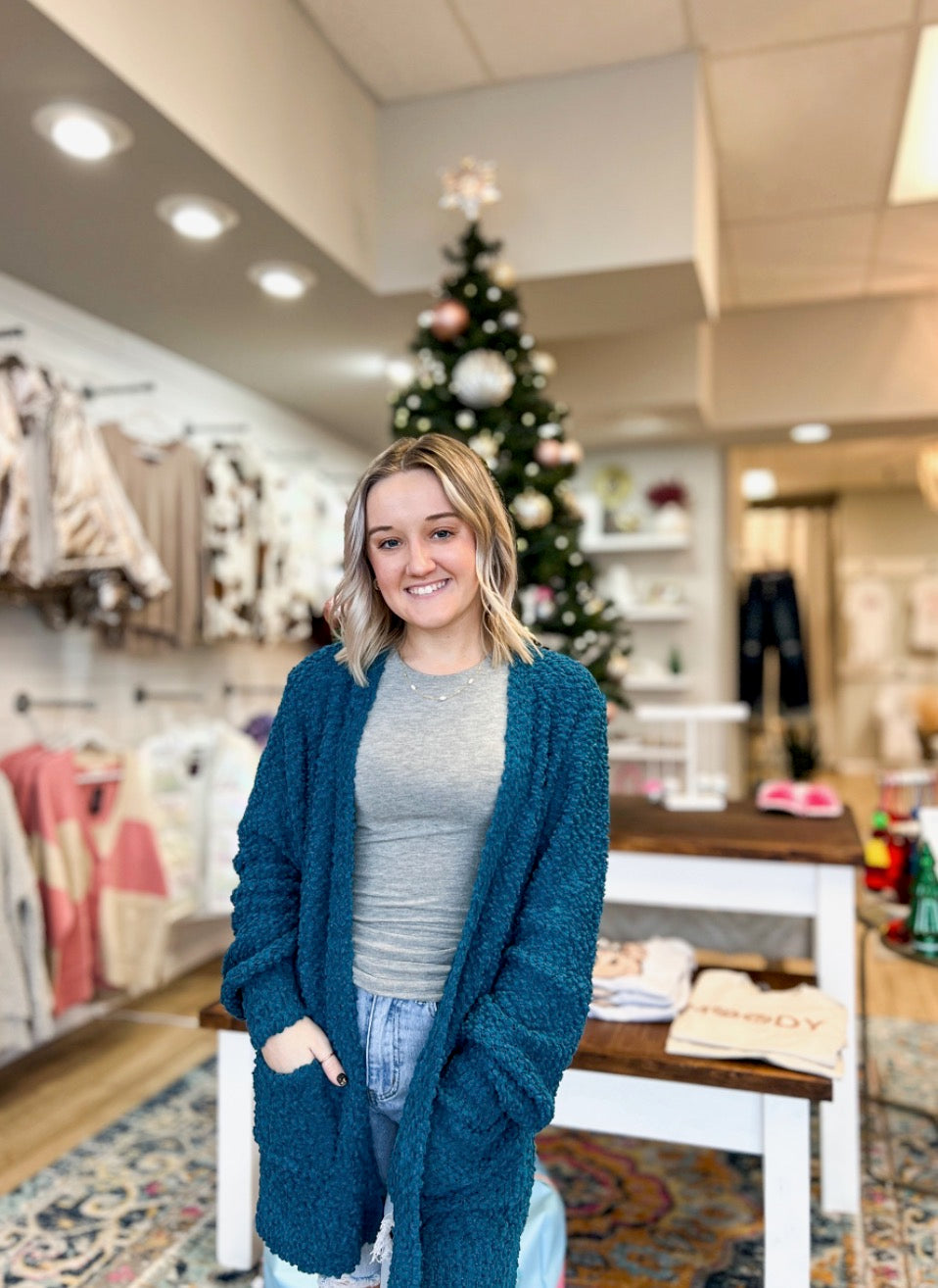 Dancin' In The Country Popcorn Cardigan