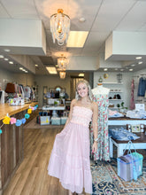 Load image into Gallery viewer, Hopelessly Devoted To You Dress - Peach (final sale)
