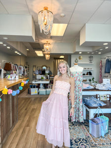 Hopelessly Devoted To You Dress - Peach (final sale)