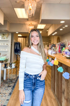 Load image into Gallery viewer, Last Night Lonely Striped Bodysuit
