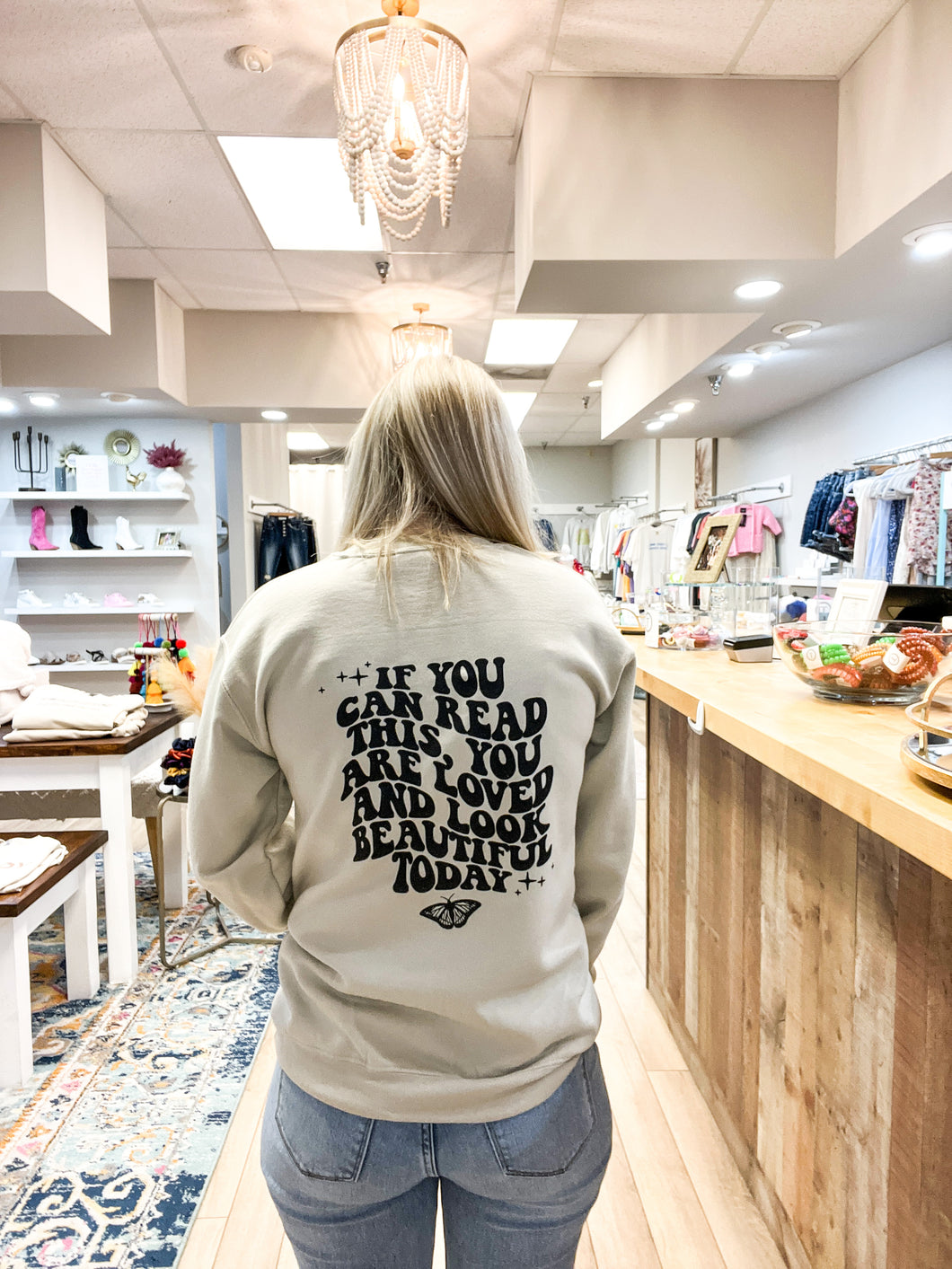 Loved + Beautiful Crewneck