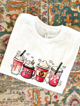 Load image into Gallery viewer, Coffee Is My True Love Graphic Tee
