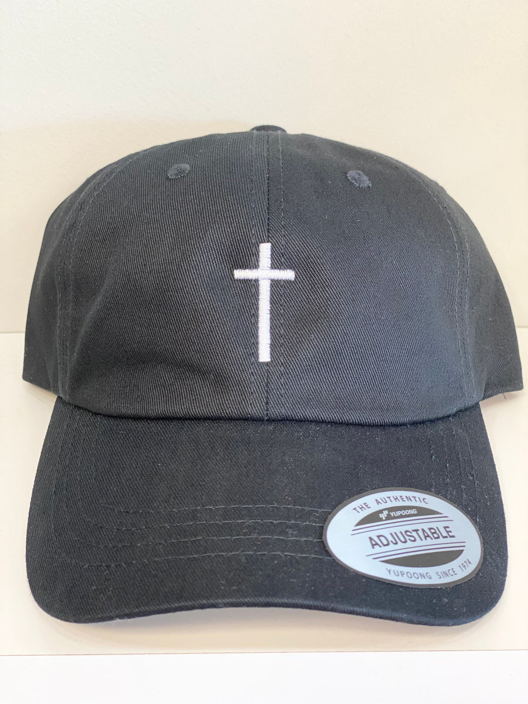 Embroidered Cross Hat