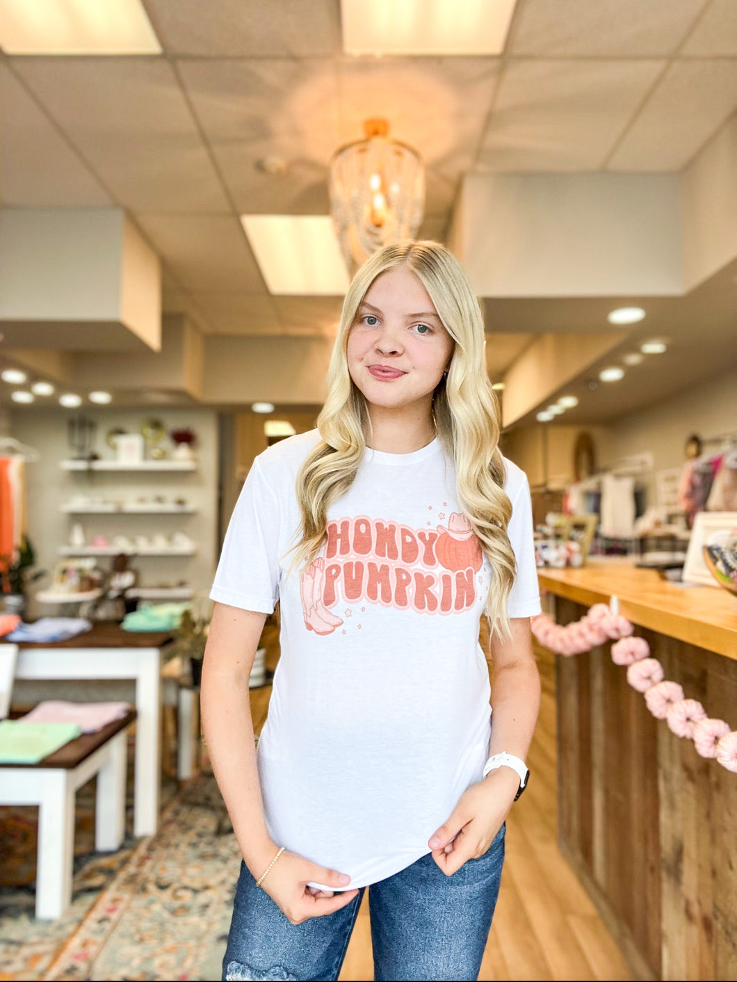 Howdy Pumpkin Graphic Tee