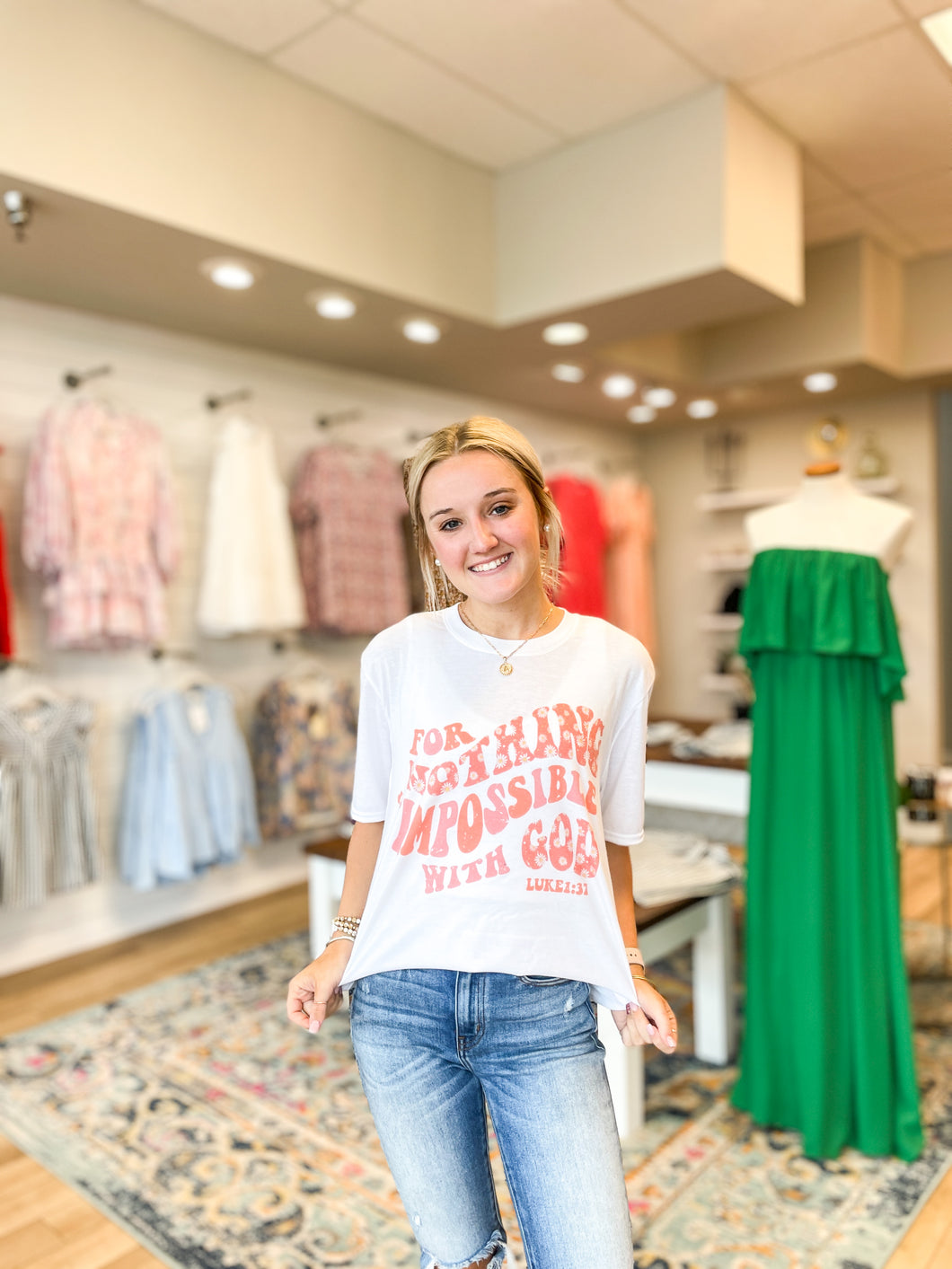 Nothing Is Impossible Graphic Tee