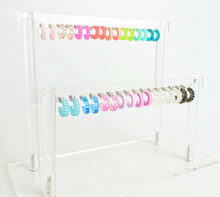 Load image into Gallery viewer, Paper Dress Hoops - Daisy
