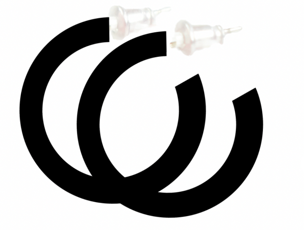 Paper Dress Hoops - Midi