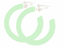 Load image into Gallery viewer, Paper Dress Hoops - Micro
