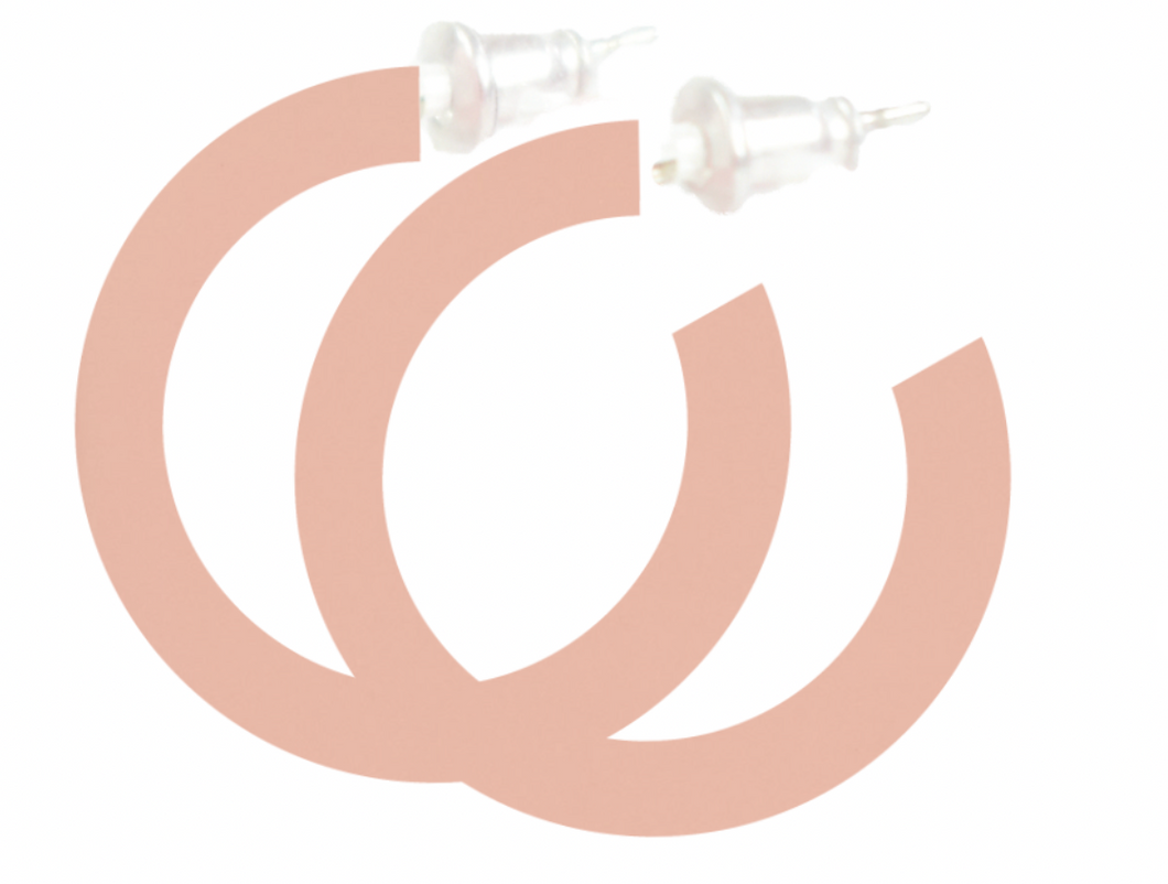 Paper Dress Hoops - Micro