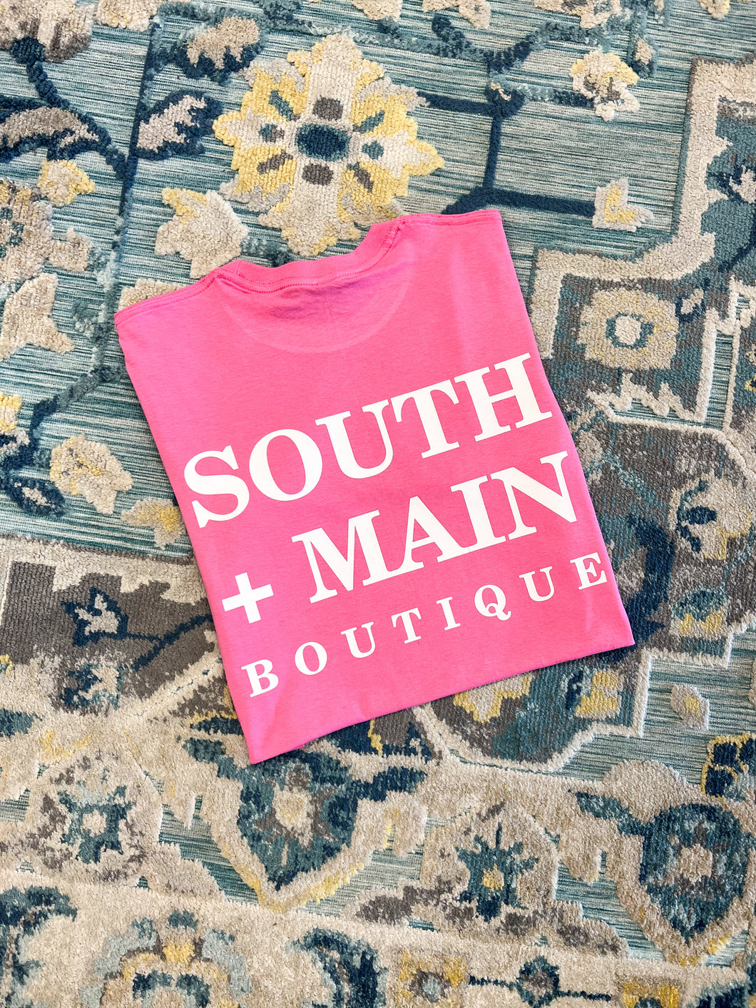 SMB Candy Pink Jumbo Logo Tee