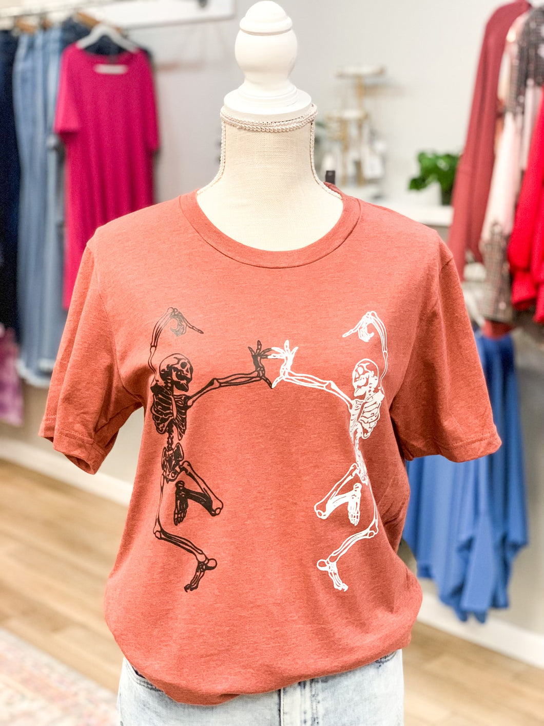 Dancing Skellies Graphic Tee