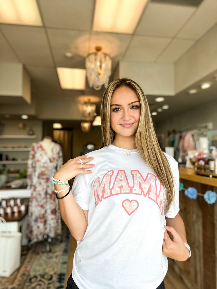 Mama Floral Graphic Tee