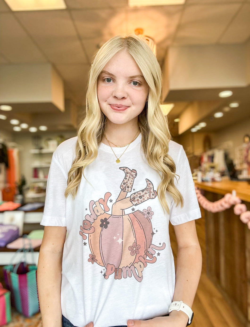 Daisy Boots Graphic Tee