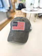 Load image into Gallery viewer, Embroidered Flag Hat
