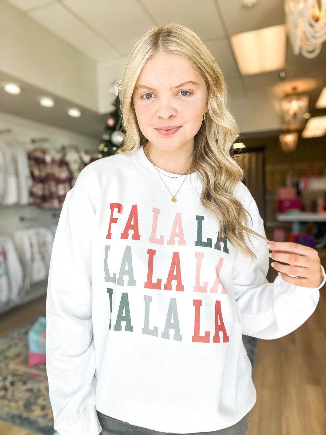 FA LA LA Graphic Tee/Crewneck