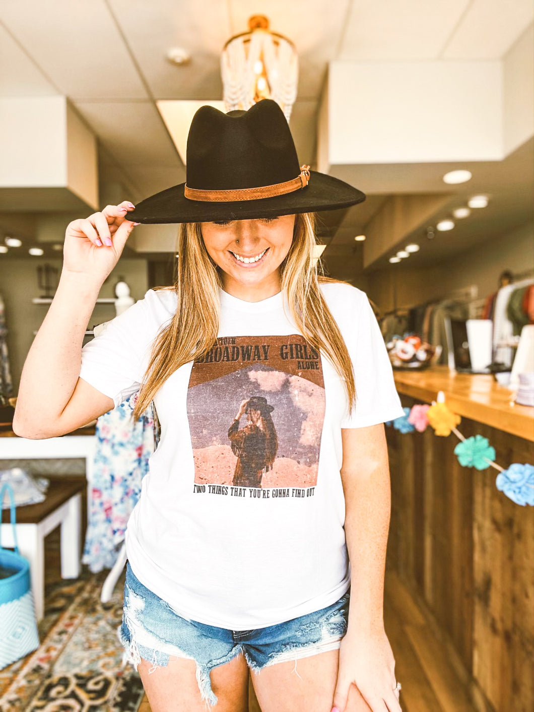 Broadway Girls Graphic Tee