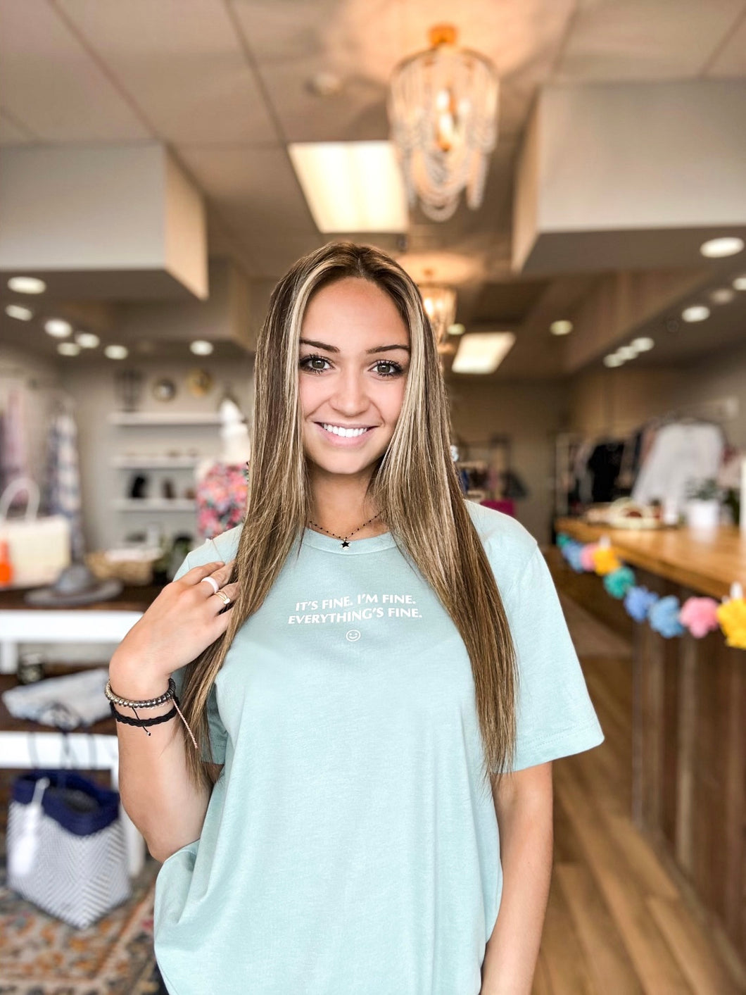 Everything Is Fine Graphic Tee