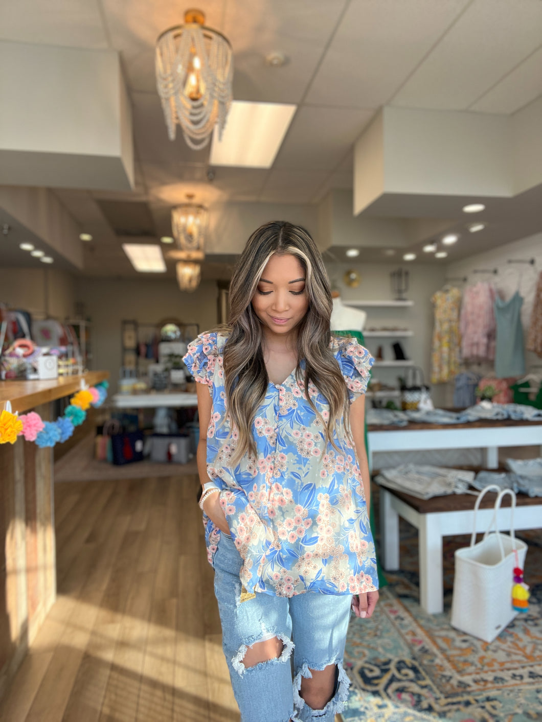 Blue Eyes + Dreamy Top (final sale)