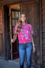 Load image into Gallery viewer, Here Comes Santa Graphic Tee
